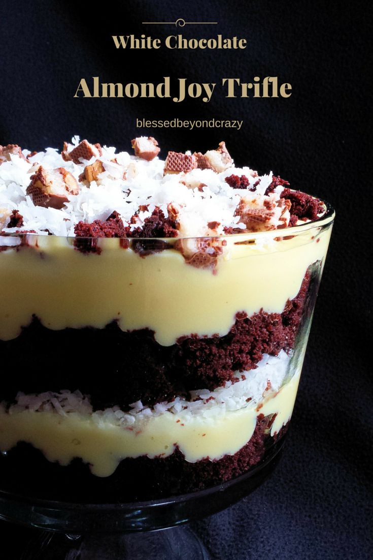 Chocolate Desserts Easy
 Almond Joy Trifle so easy to make So delicious