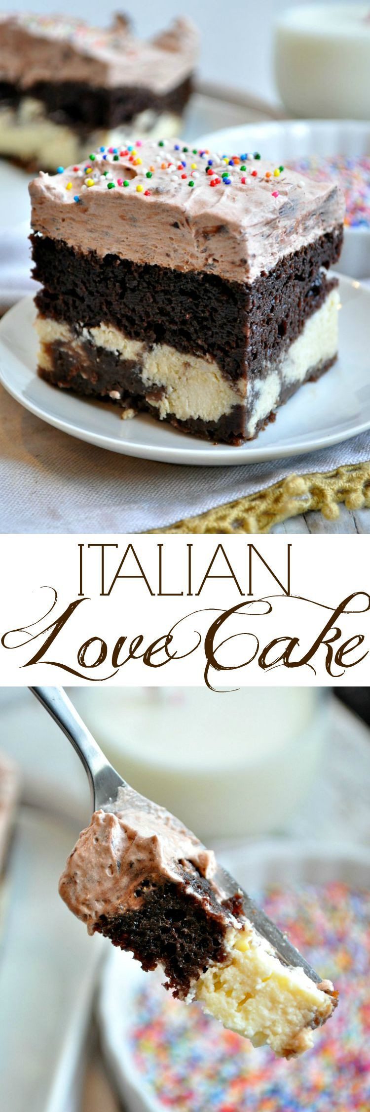 Chocolate Desserts Easy
 Easy Chocolate Italian Love Cake Recipe