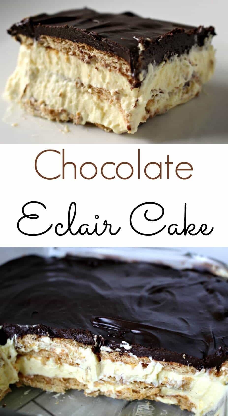 Chocolate Desserts Easy
 The Easiest Eclair Cake The Perfect No Bake Dessert