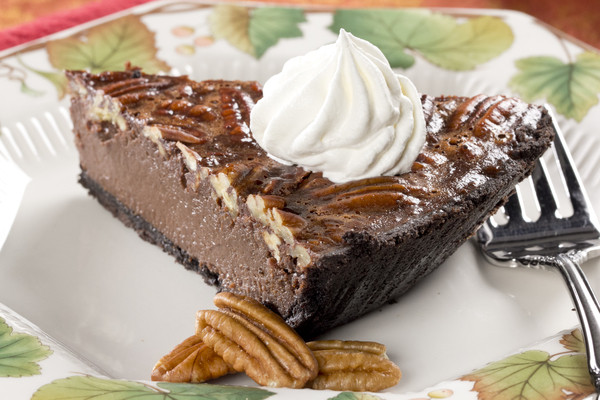 Chocolate Fudge Pie
 Chocolate Pecan Fudge Pie