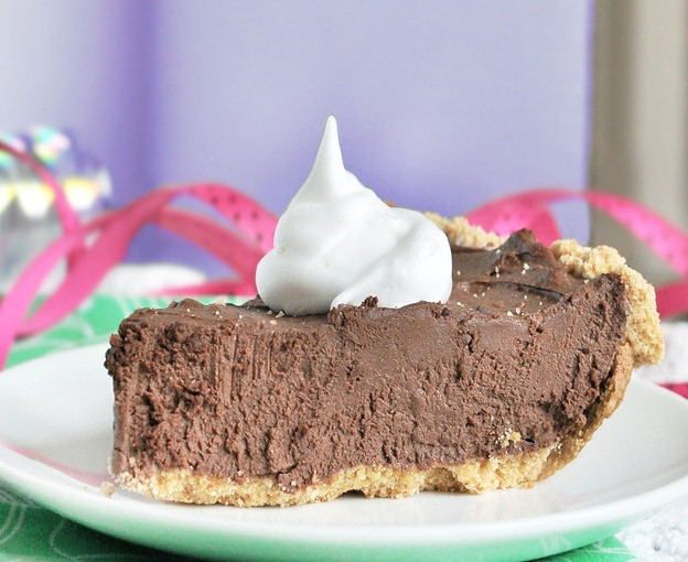 Chocolate Fudge Pie
 The Ultimate Chocolate Fudge Pie