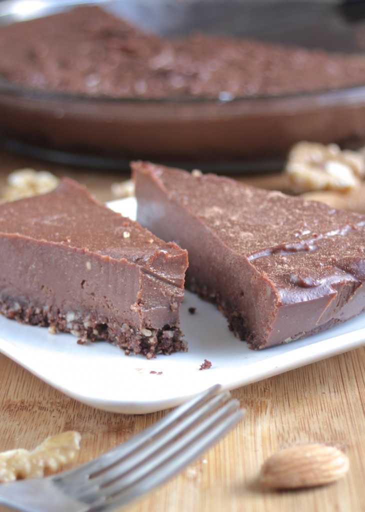 Chocolate Fudge Pie
 Raw Chocolate Fudge Pie