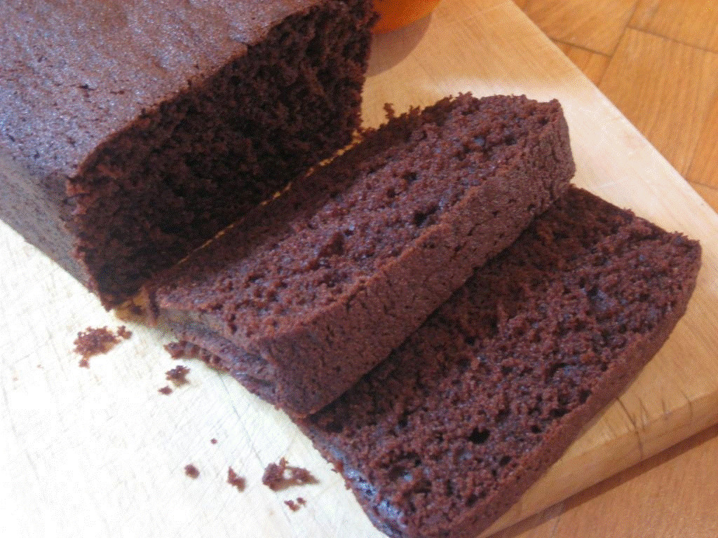 Chocolate Loaf Cake
 The Goddess s Kitchen ♥ Chocolate Orange Loaf Cake