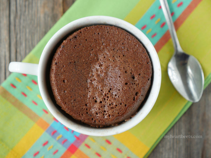 Chocolate Mug Cake
 paleo chocolate mug cake