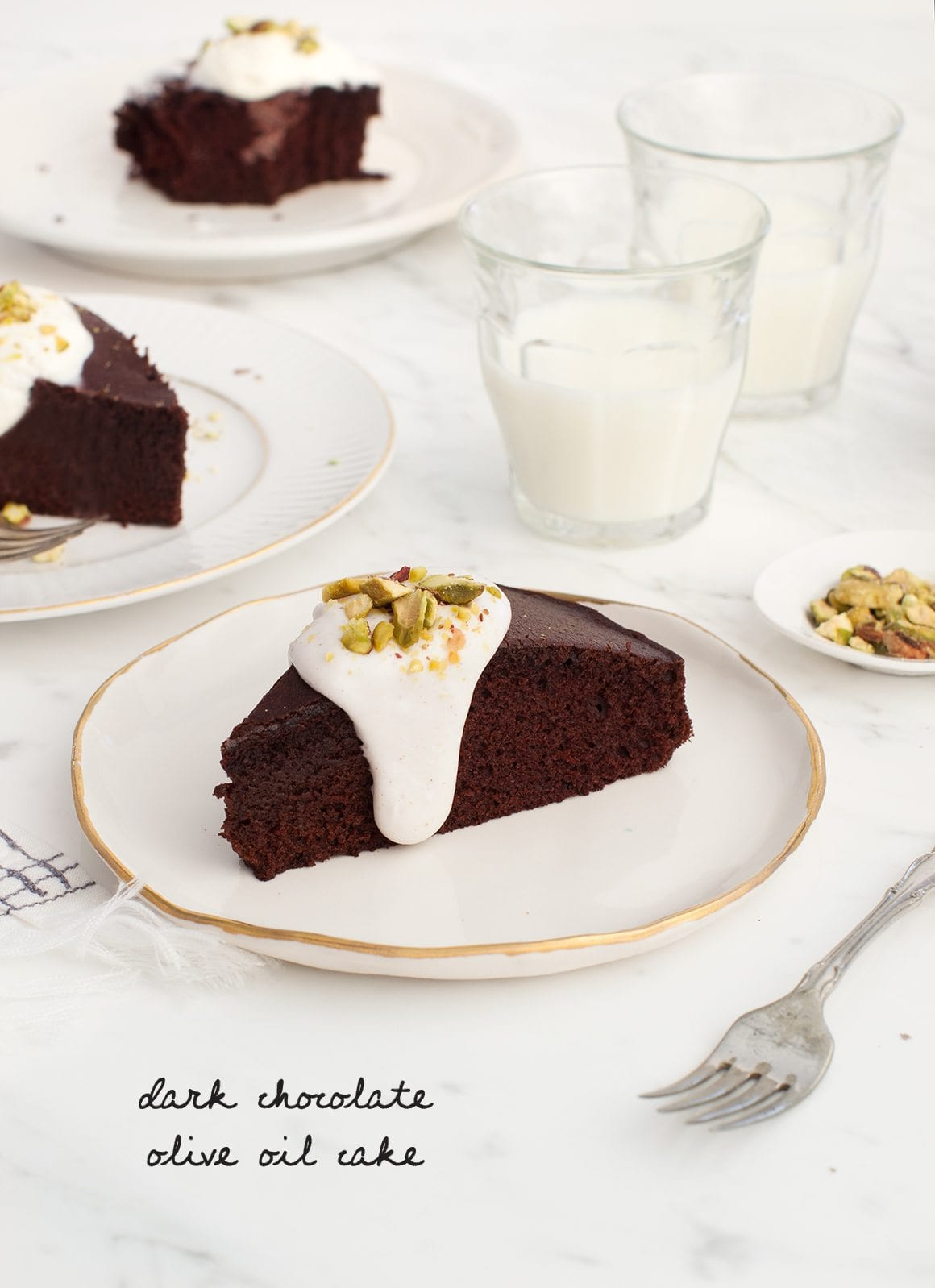 Chocolate Olive Oil Cake
 Dark Chocolate Olive Oil Cake Recipe Love and Lemons