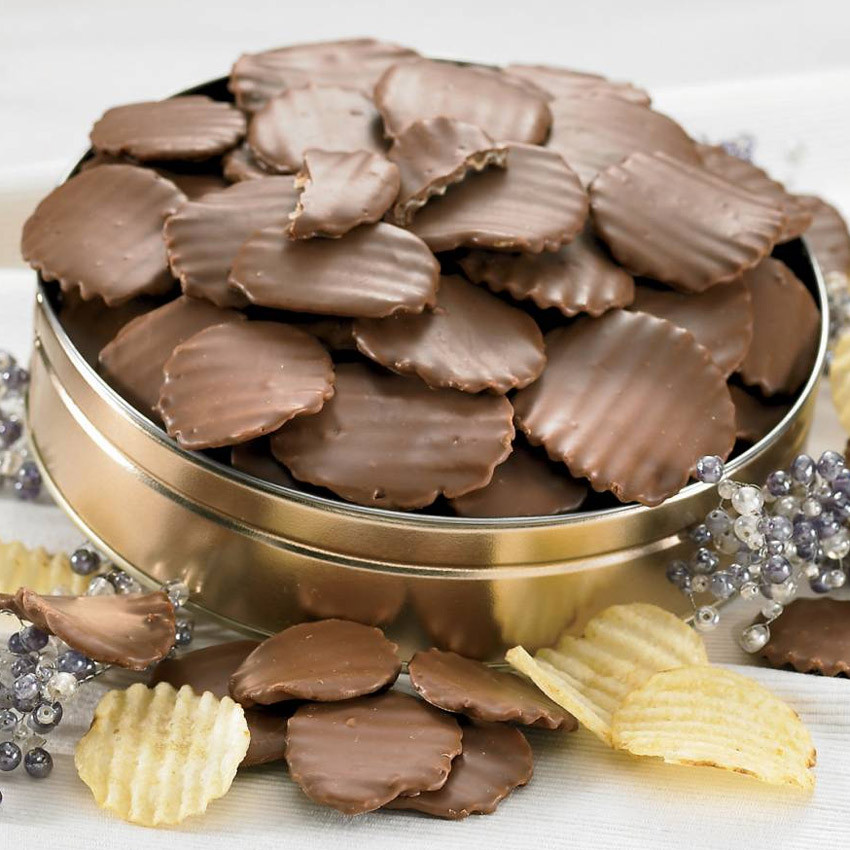 Chocolate Potato Chips
 the greatest is love Food Daydreams
