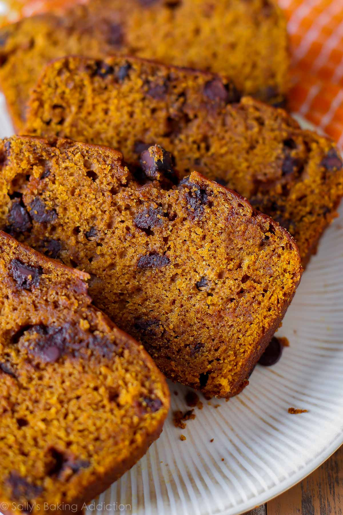 Chocolate Pumpkin Bread
 Pumpkin Chocolate Chip Bread Sallys Baking Addiction