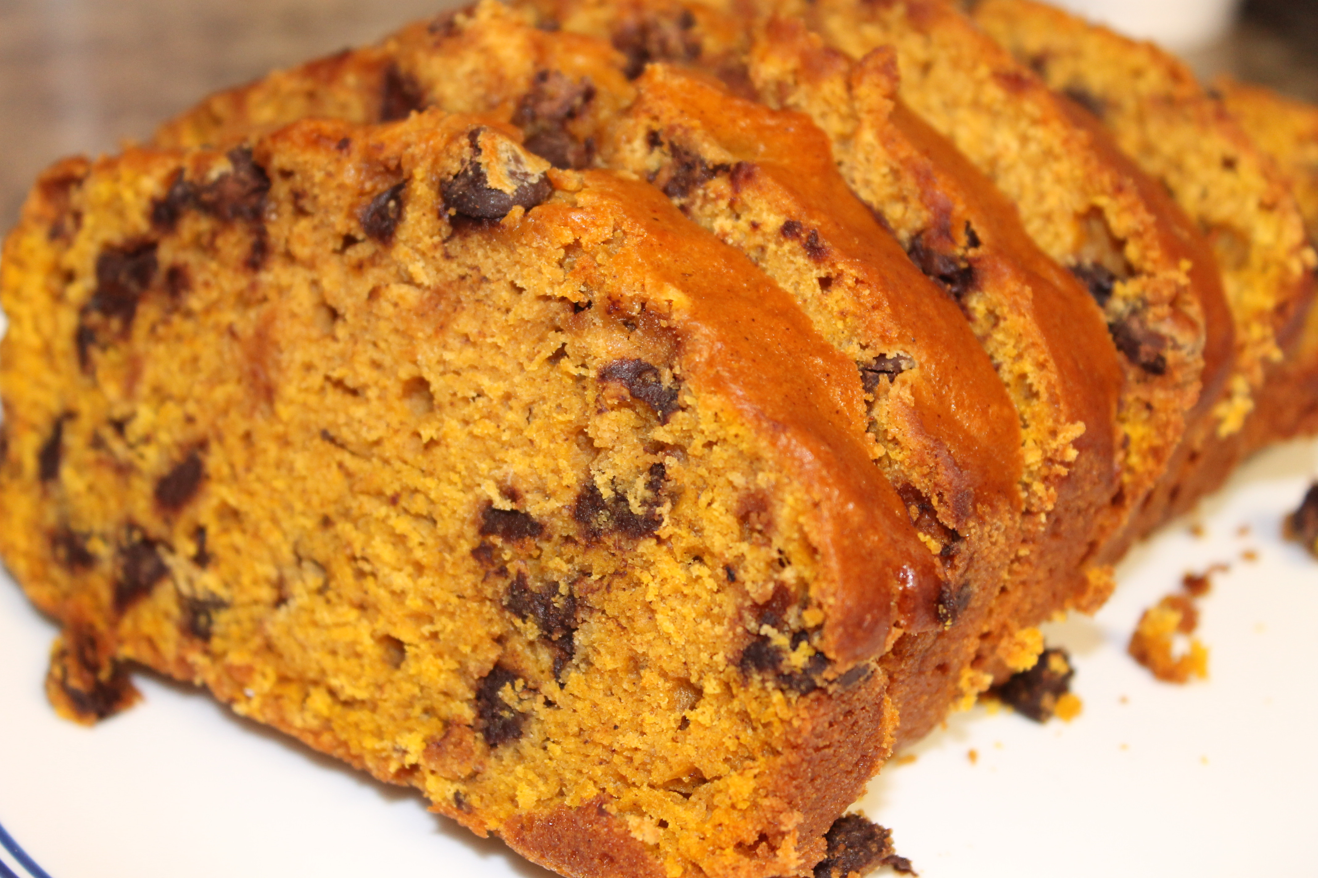 Chocolate Pumpkin Bread
 Chocolate Chip Pumpkin Bread