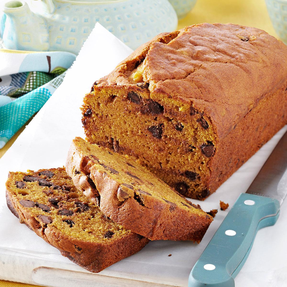 Chocolate Pumpkin Bread
 Contest Winning Chocolate Chip Pumpkin Bread Recipe