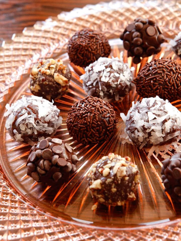 Chocolate Truffle Desserts
 Brigadeiros Chocolate Truffle Can s from Brazil Negrinhos