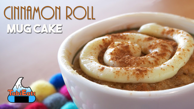 Cinnamon Mug Cake
 TabiEats Cinnamon Roll Mug Cake Easy Recipe