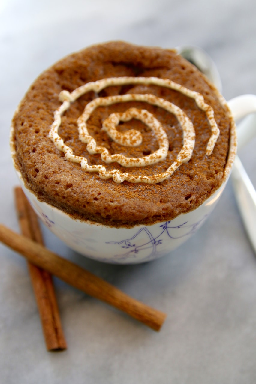 Cinnamon Mug Cake
 Microwave Mug Breakfasts 3 Amazing Breakfast Recipes