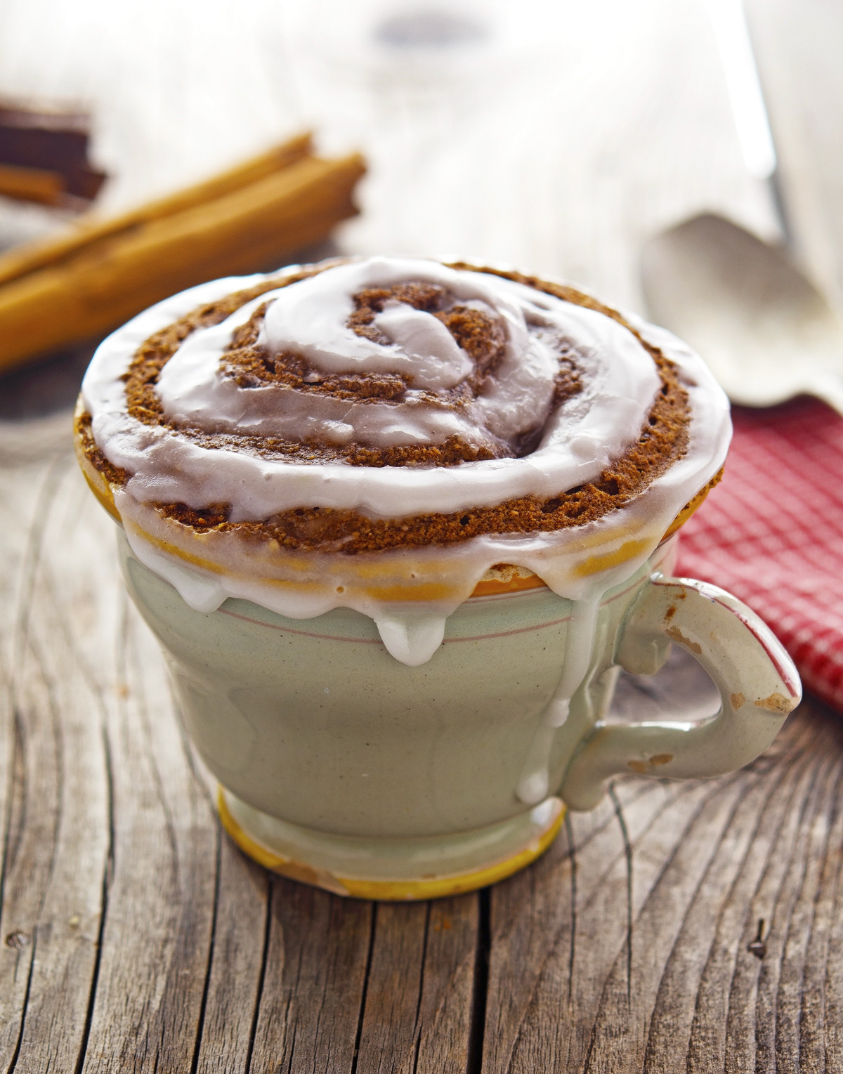 Cinnamon Mug Cake
 Try This Paleo Cinnamon Roll In A Mug