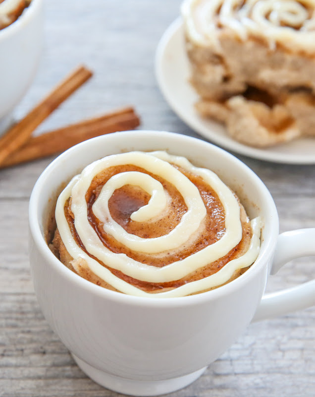 Cinnamon Mug Cake
 Cinnamon Roll Mug Cake Kirbie s Cravings