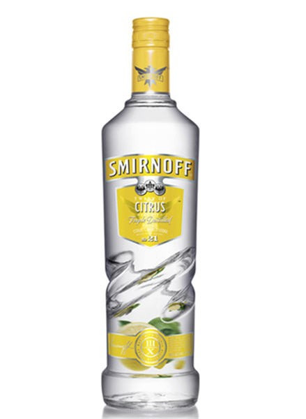 Citrus Vodka Drinks
 SMIRNOFF CITRUS VODKA 750ml