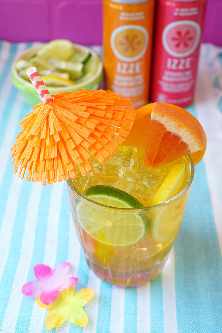 Citrus Vodka Drinks
 DIY Cocktail Station & Summer Drink Recipes Happiness is