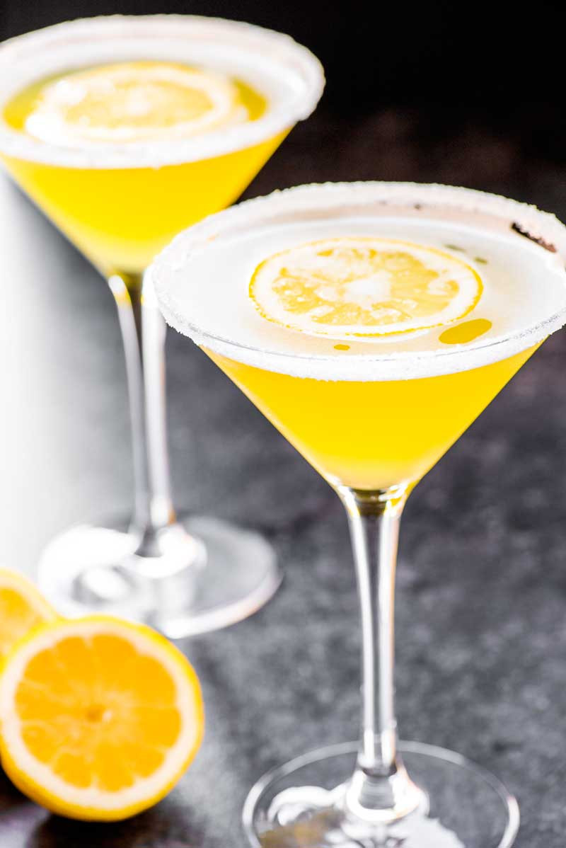 Citrus Vodka Drinks
 Lemon Drop Martini Homemade Hooplah