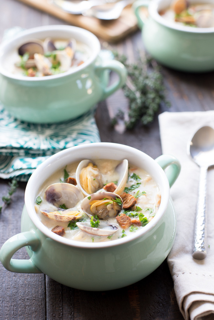 Clam Chowder Soup
 Best Ever New England Clam Chowder