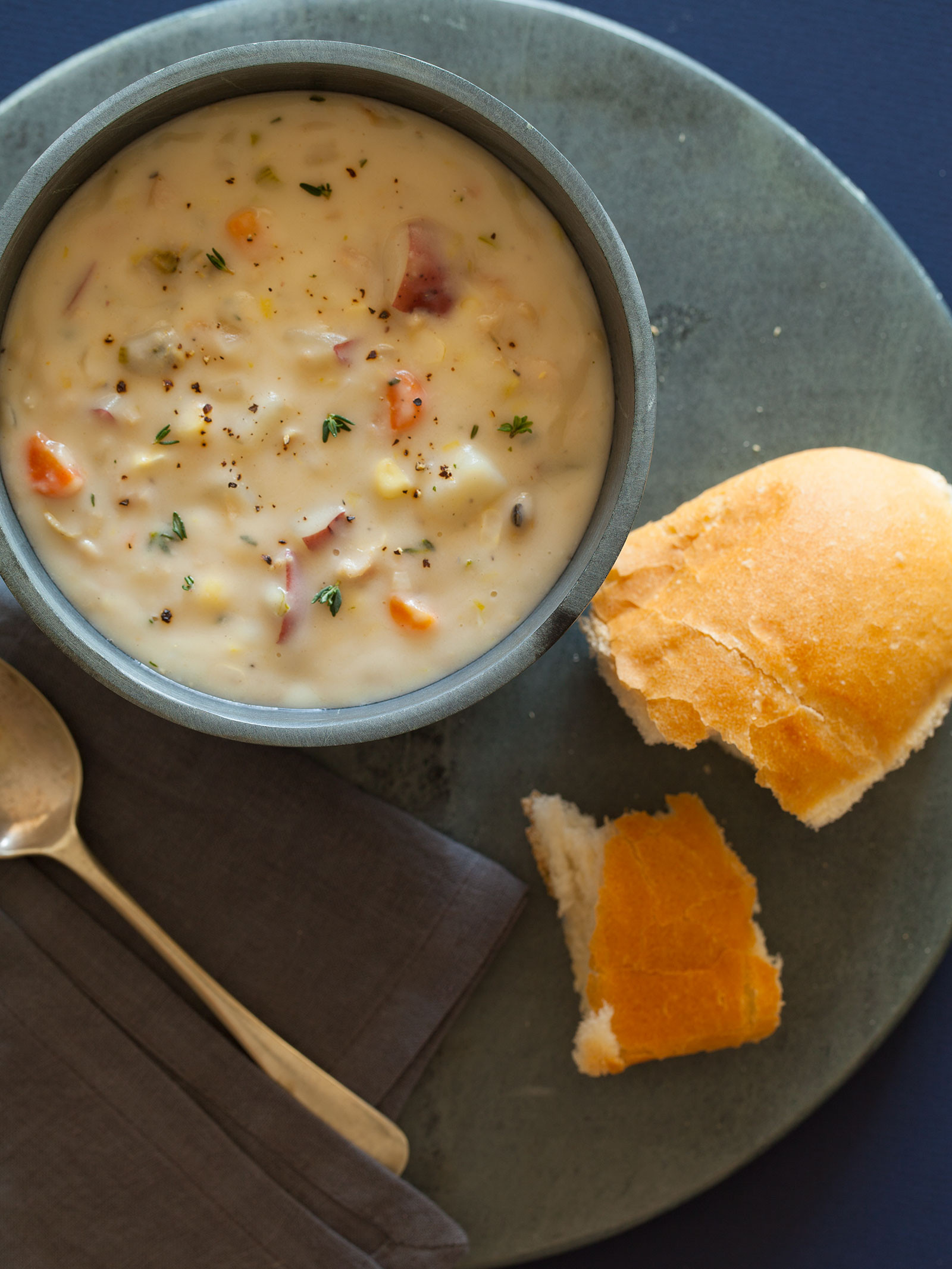 Clam Chowder Soup
 New England Clam Chowder Soup recipe