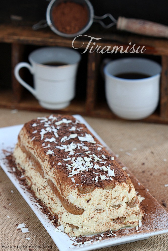 Classic Italian Desserts
 Tiramisu recipe