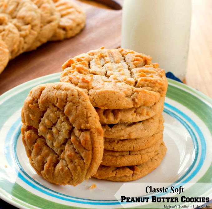 Classic Peanut Butter Cookies
 Classic Soft Peanut Butter Cookies