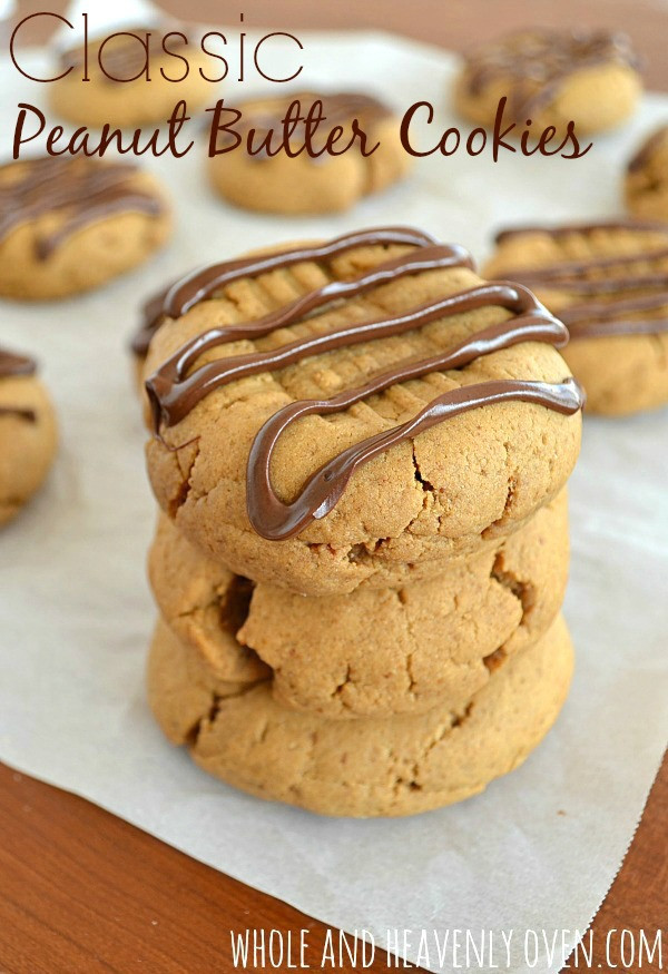 Classic Peanut Butter Cookies
 Classic Peanut Butter Cookies Whole and Heavenly Oven