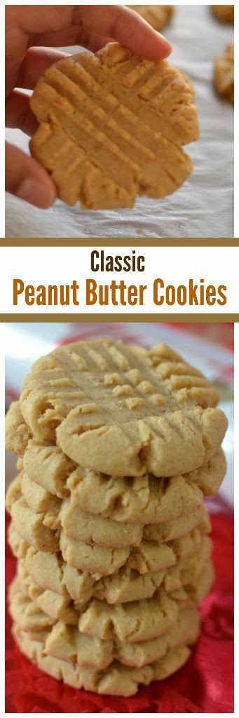 Classic Peanut Butter Cookies
 Classic Peanut Butter Cookies
