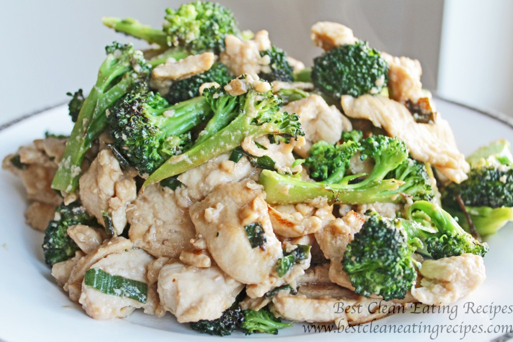 Clean Dinner Recipes
 Clean Eating Recipe – Broccoli Chicken Stir Fry