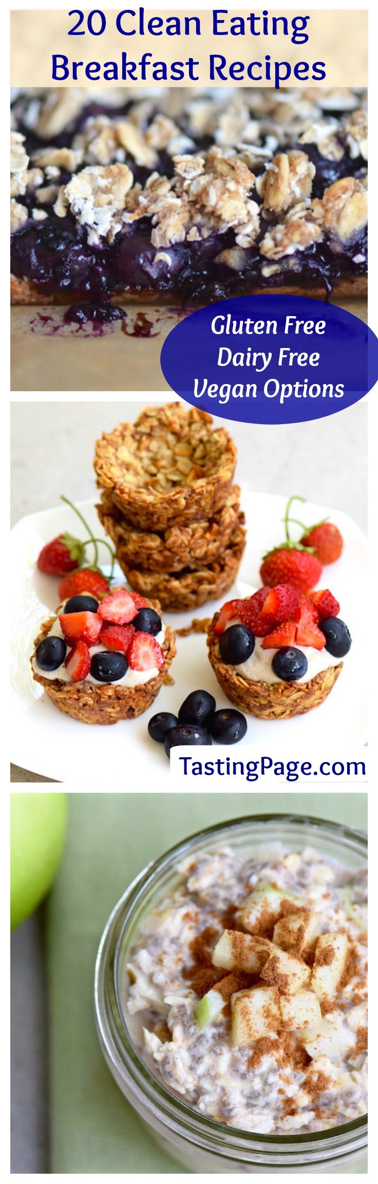 Clean Eat Breakfast Recipes
 20 Clean Eating Breakfast Recipes — Tasting Page