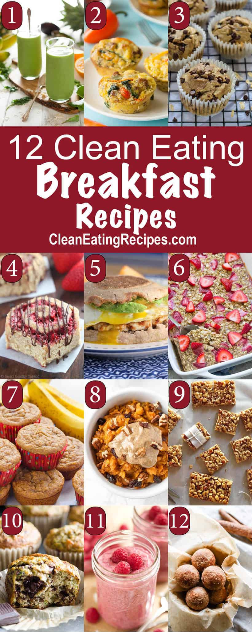 Clean Eat Breakfast Recipes
 12 Clean Eating Breakfast Ideas from Other Bloggers