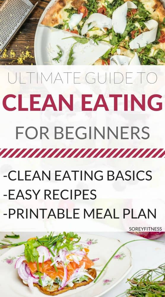 Clean Eating Meal Plan On A Budget
 Clean Eating for Beginners [Ultimate Guide Printable