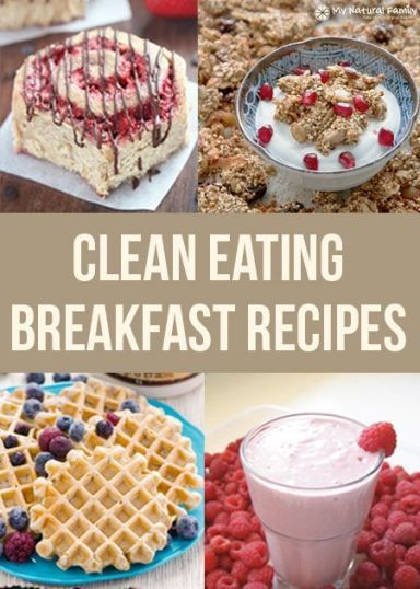 Clean Eating Recipes Breakfast
 Clean eating The o jays and Breakfast and brunch on Pinterest