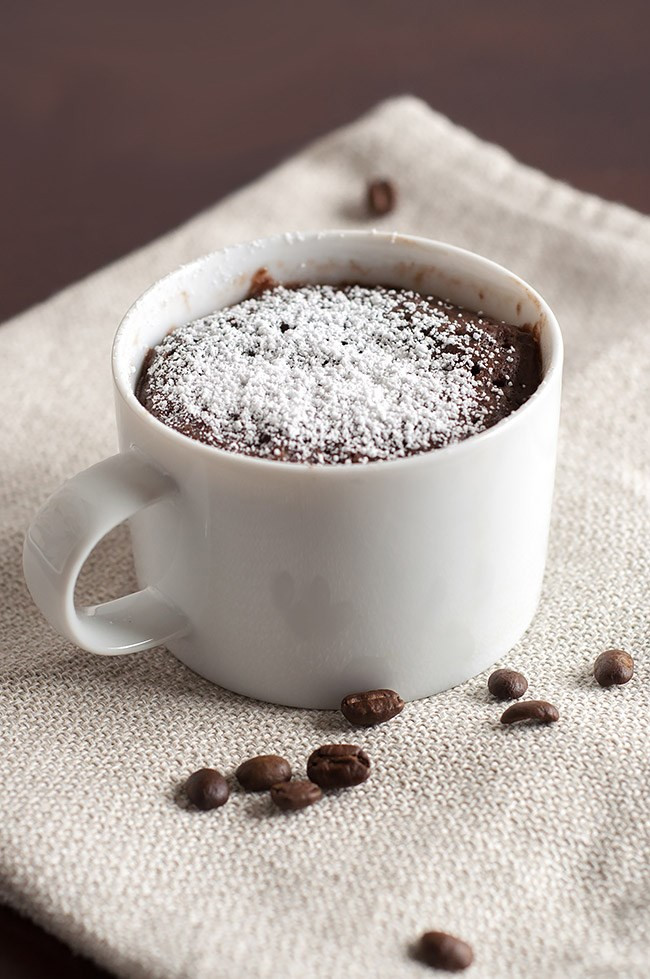 Coffee Mug Cake
 14 Microwave Snacks You Can Cook in a Mug