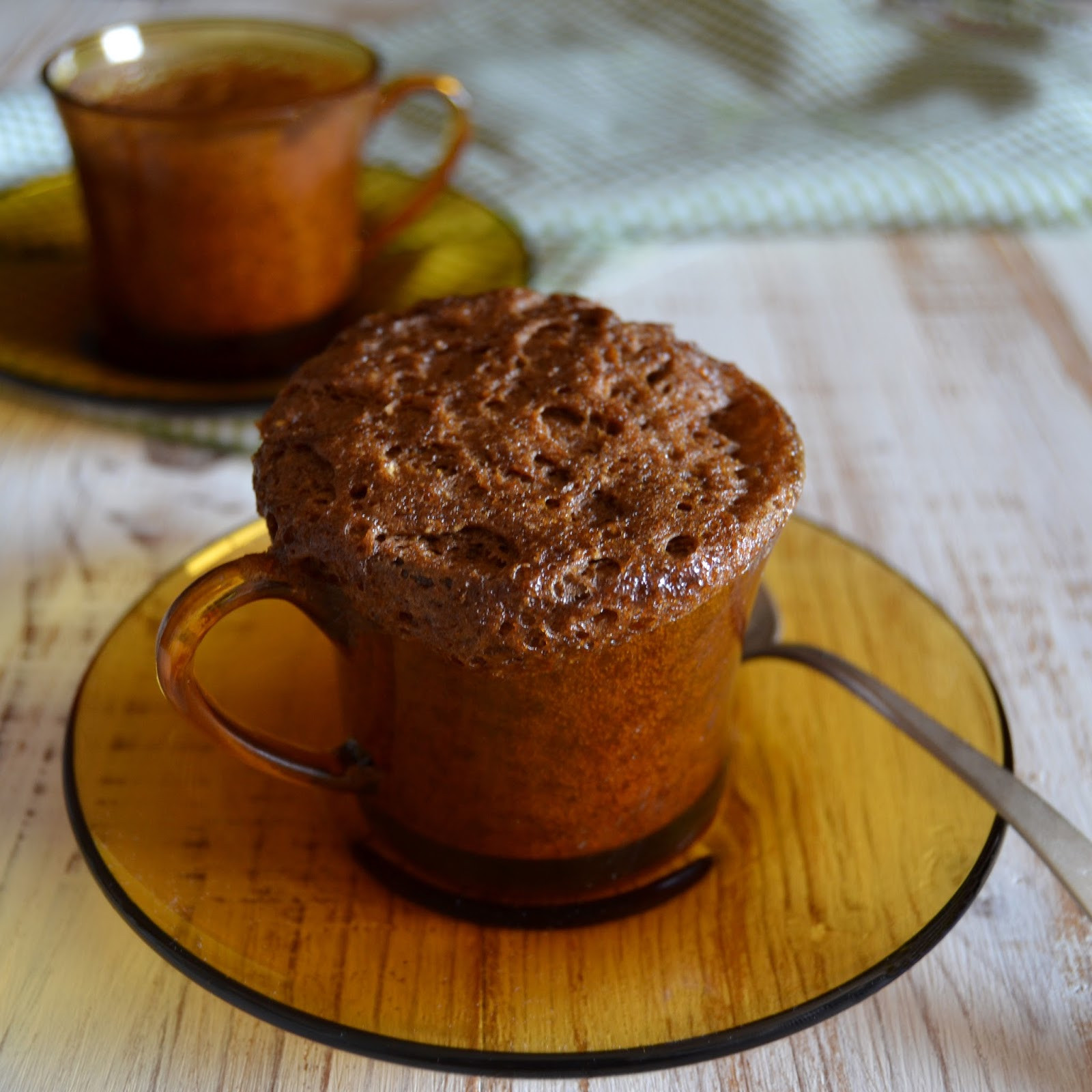 Coffee Mug Cake
 Contigo en la playa COFFEE MUG CAKE