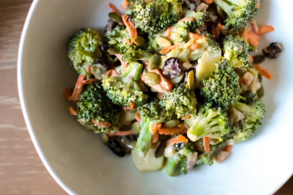 Cold Broccoli Salad
 cold broccoli salad