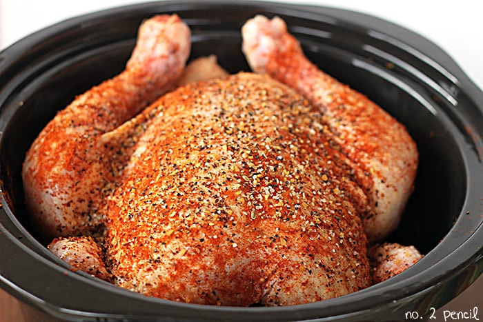 Cook Whole Chicken In Crock Pot
 Slow Cooker Chicken No 2 Pencil