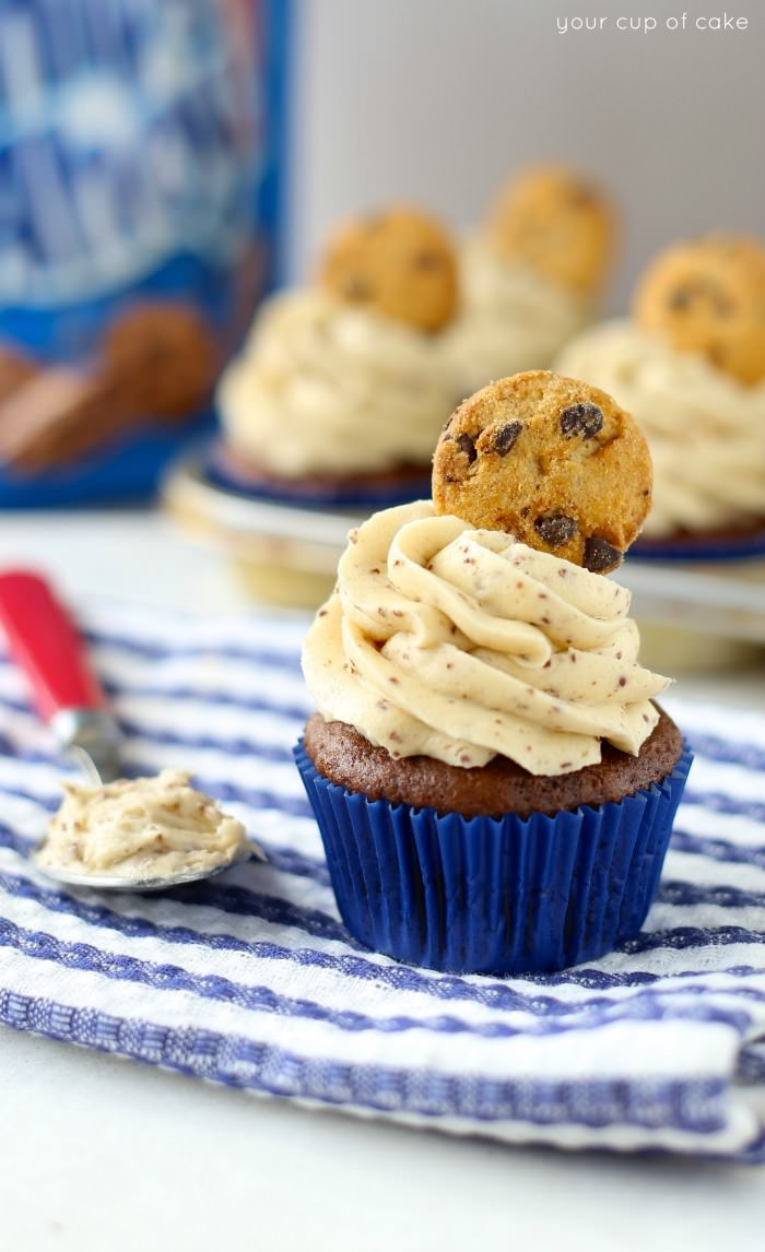 Cookie Dough Cupcakes
 Chocolate Banana Cookie Dough Cupcakes Your Cup of Cake