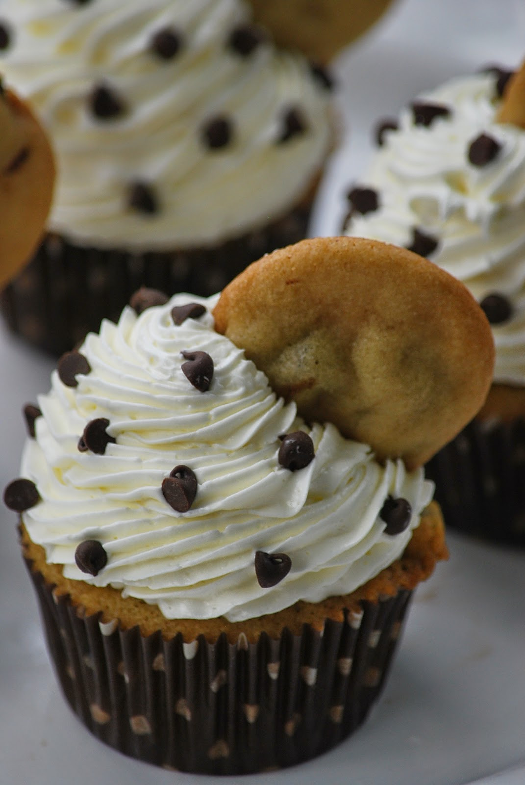 Cookie Dough Cupcakes
 My story in recipes Chocolate Chip Cookie Dough Cupcakes