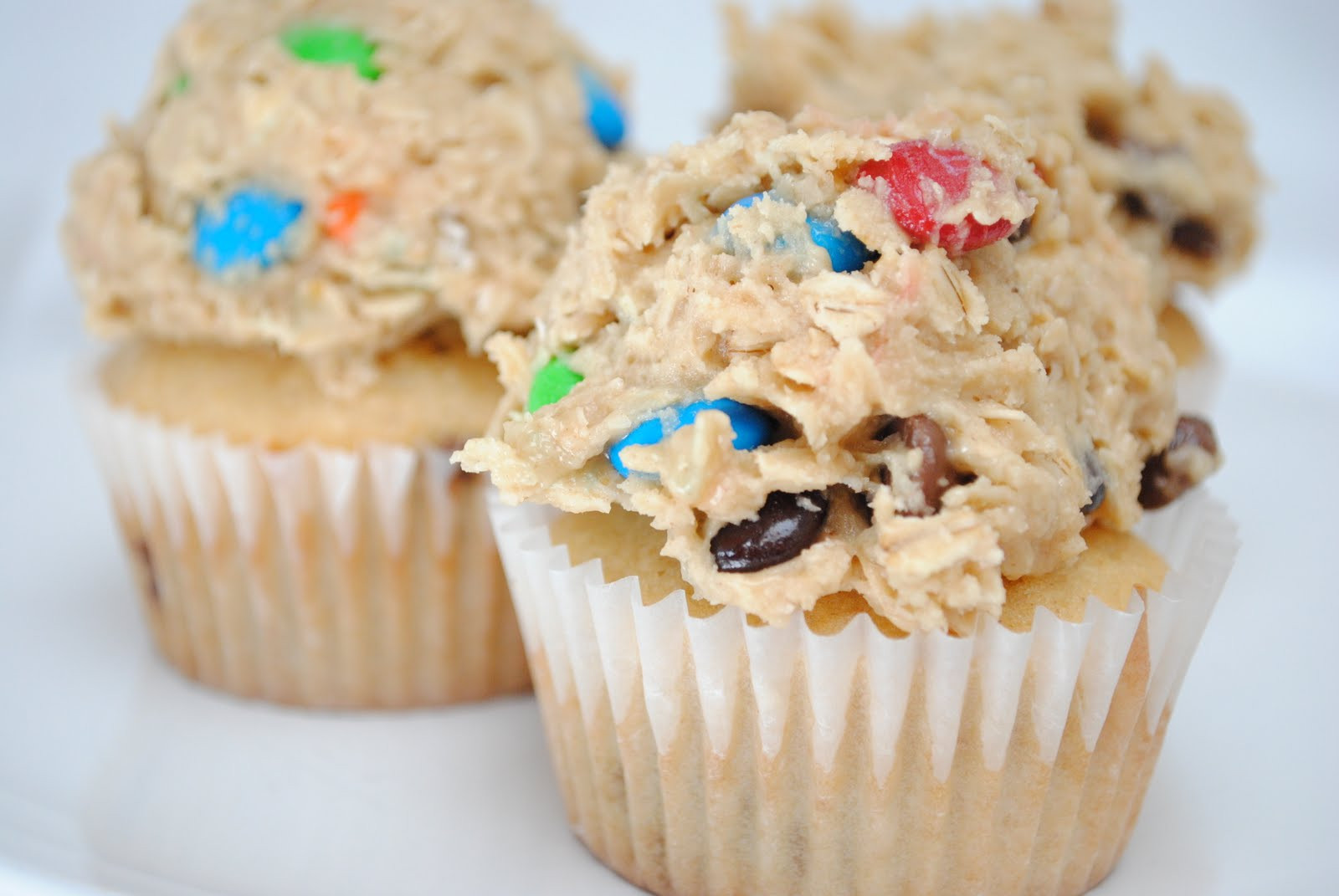 Cookie Dough Cupcakes
 e Bowl Monster Cookie Dough Cupcakes 4 Servings