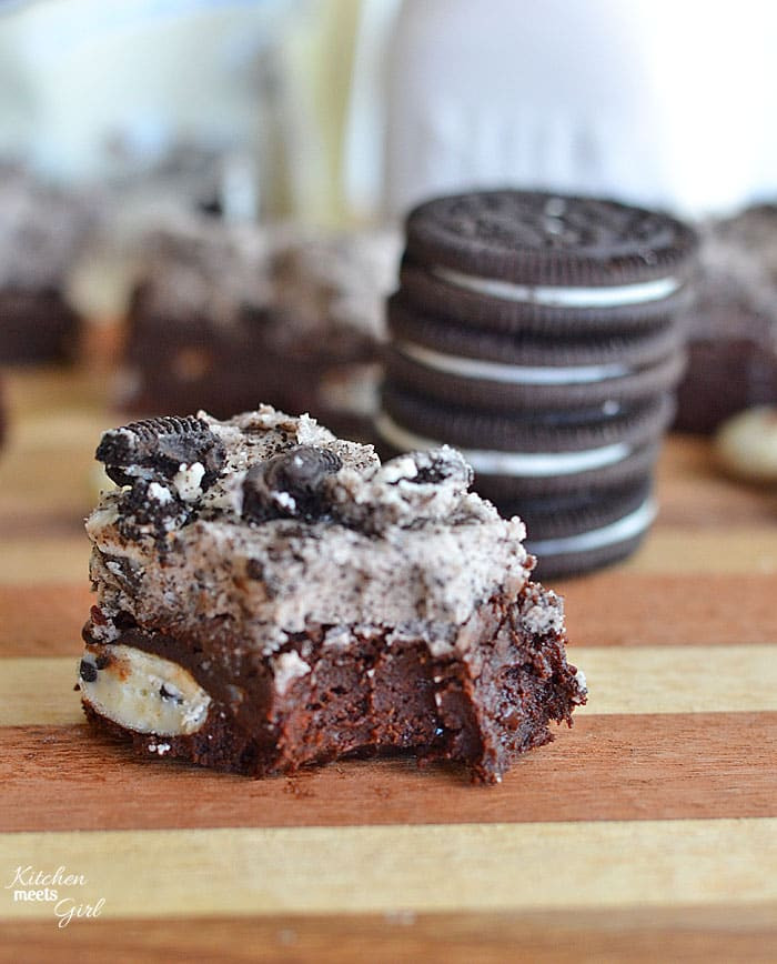 Cookies And Cream Brownies
 Cookies and Cream Fudge Brownies