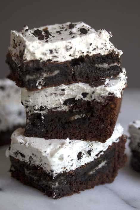 Cookies And Cream Brownies
 Cookies and Cream Brownies Grandbaby Cakes