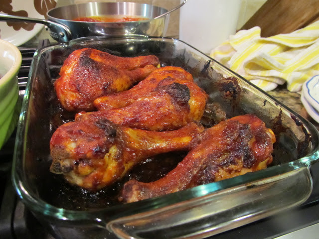 Cooking Chicken Legs In The Oven
 Literal Cooking Oven Barbecue Chicken Drumsticks