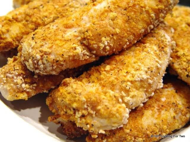 Cooking Chicken Tenders
 Spicy Baked Chicken Strips