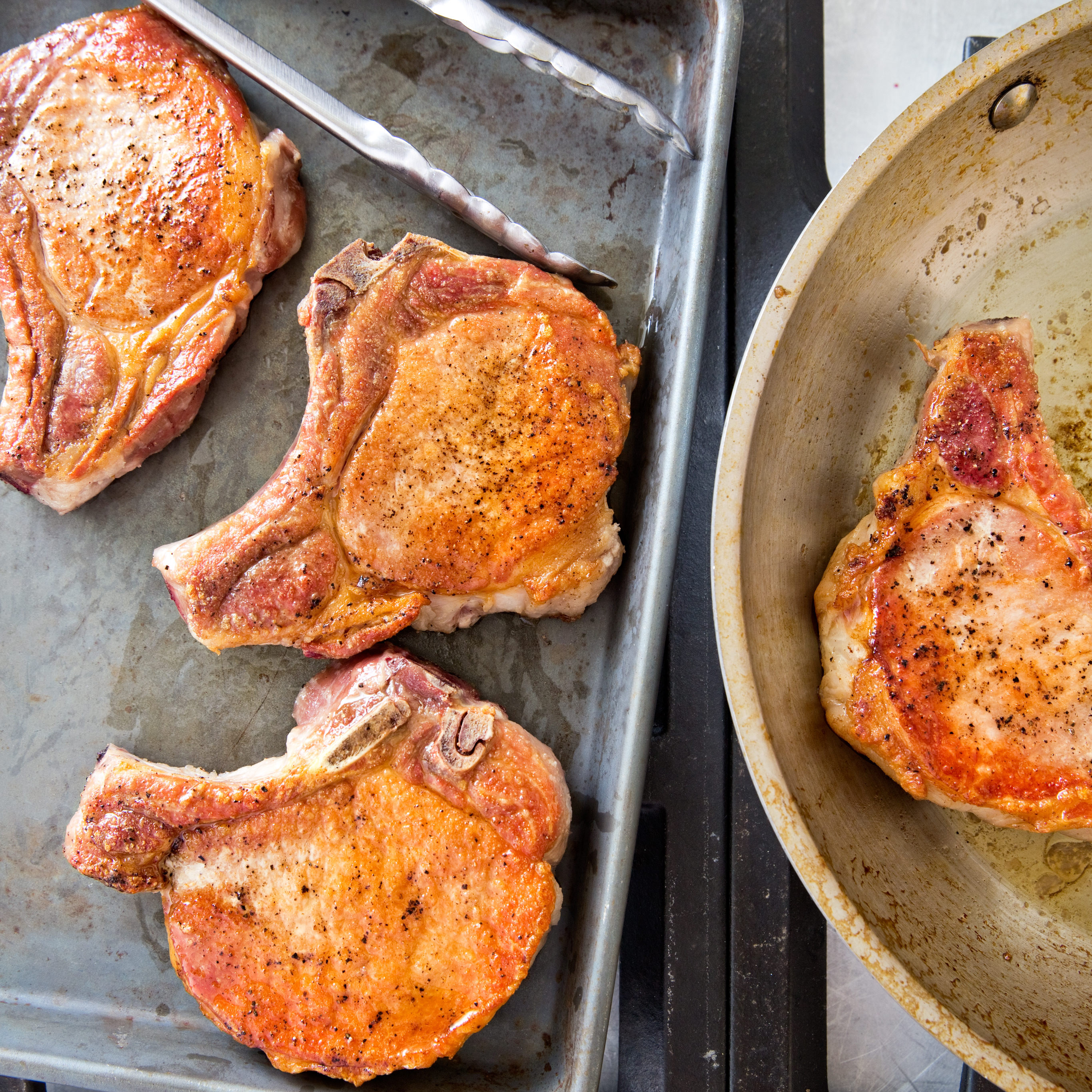 Cooking Thick Pork Chops
 Pan Seared Thick Cut Pork Chops