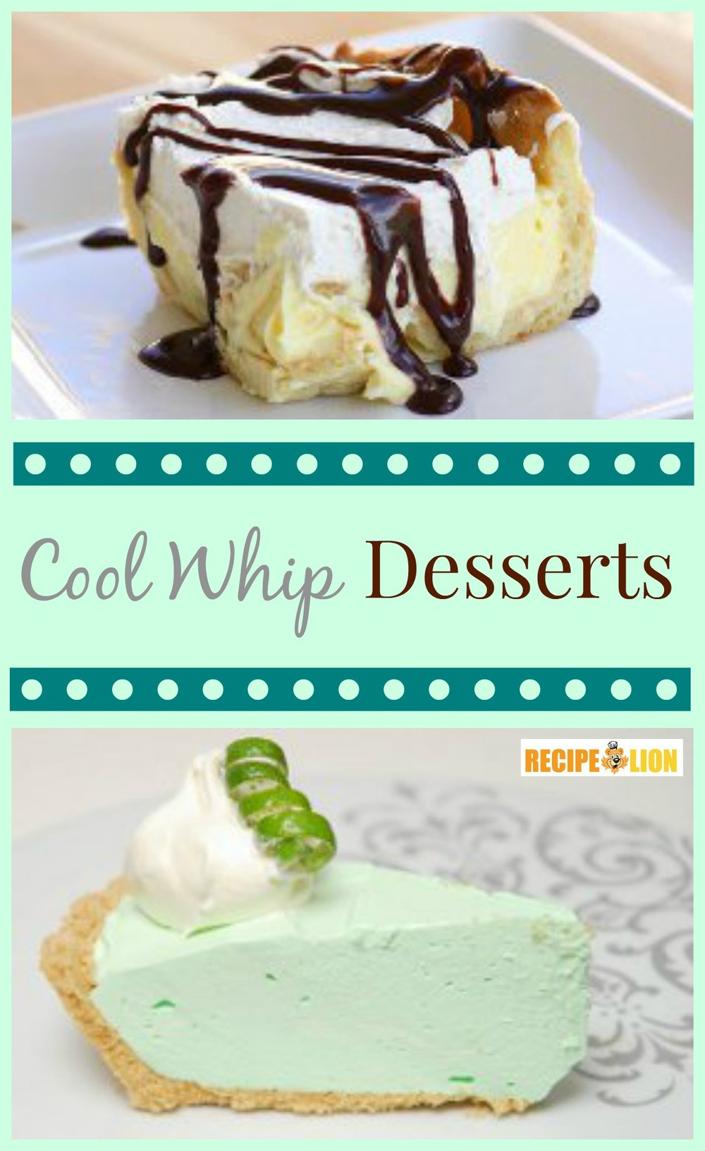 Cool Dessert Recipes
 Top 10 Easy Cool Whip Desserts