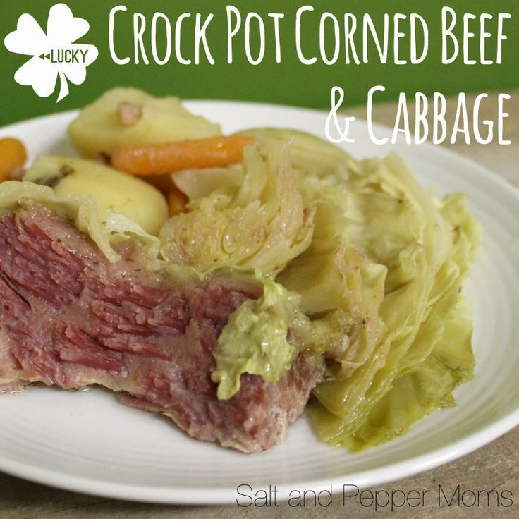 Corn Beef And Cabbage In Crock Pot
 Crock Pot Corned Beef And Cabbage Recipe — Dishmaps