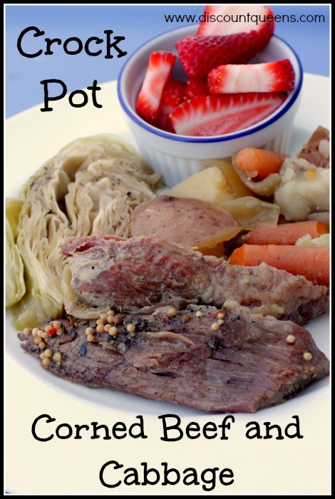 Corn Beef And Cabbage In Crock Pot
 Crock Pot Corned Beef And Cabbage Recipe — Dishmaps