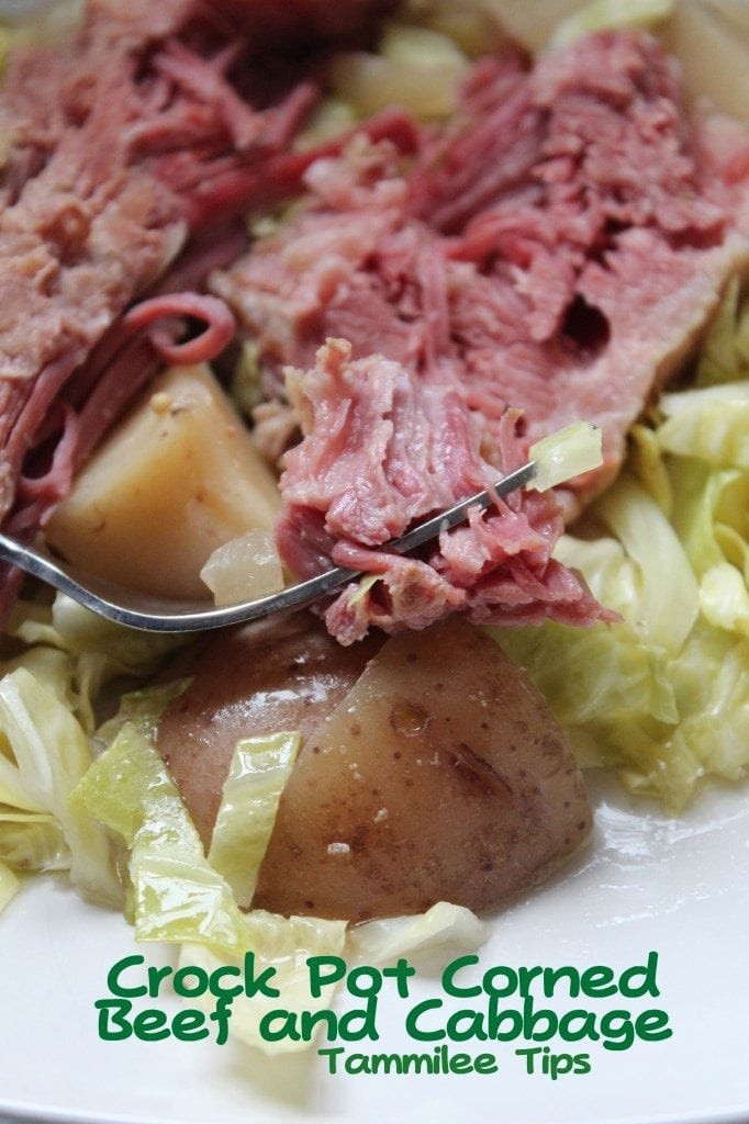 Corn Beef And Cabbage In Crock Pot
 Crock Pot Corned Beef and Cabbage Tammilee Tips