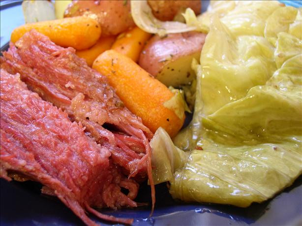 Corn Beef And Cabbage In Crock Pot
 Slow Cooker Corned Beef & Cabbage Recipe