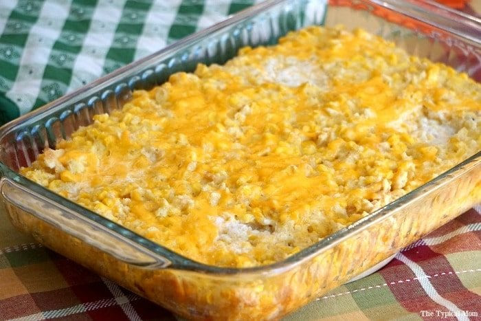 Corn Casserole With Cream Cheese
 Cream Corn Casserole Recipe · The Typical Mom